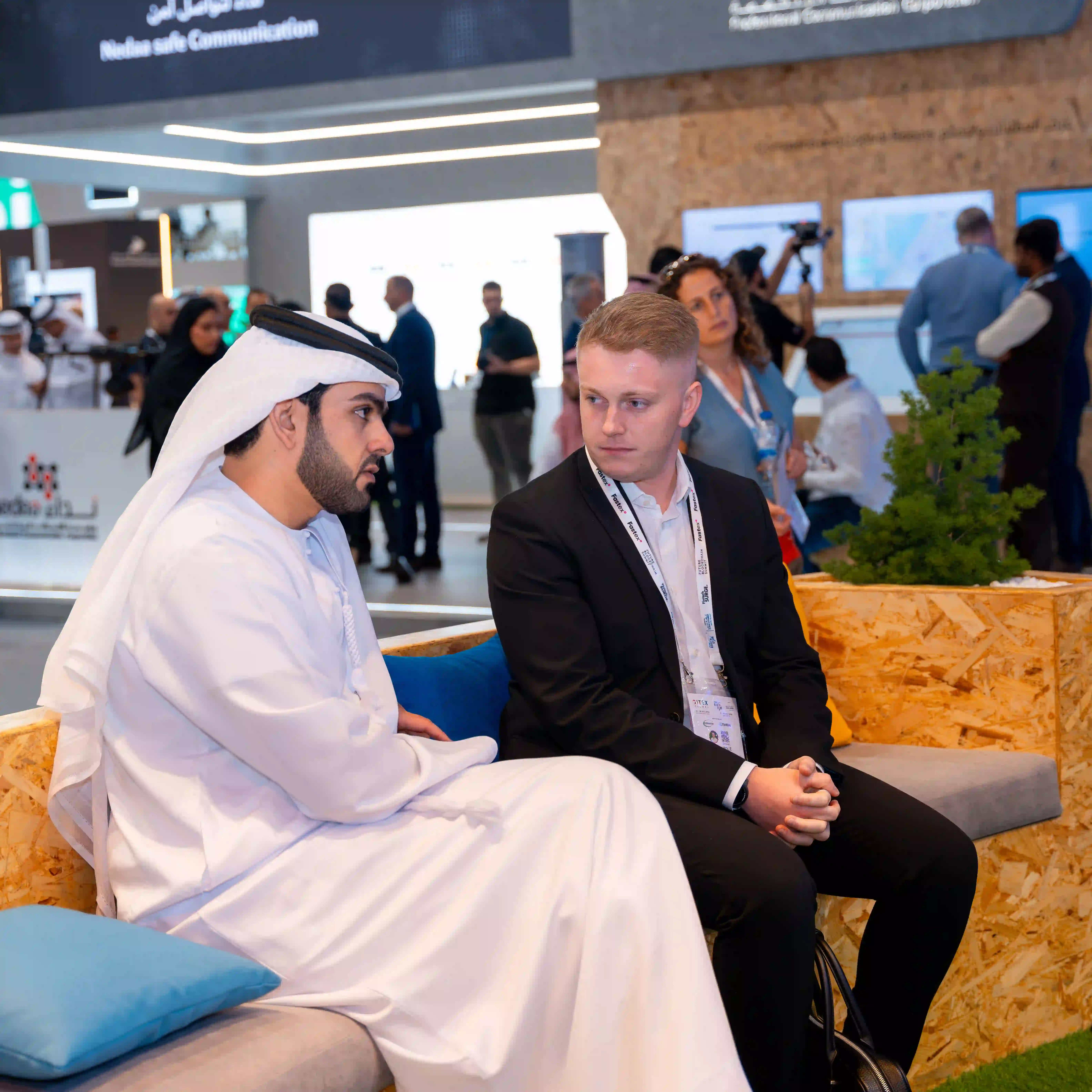 Live demonstrations at UXE GITEX booth